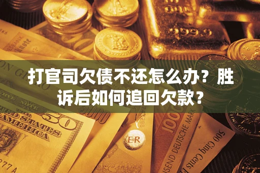 济南打官司欠债不还怎么办？胜诉后如何追回欠款？