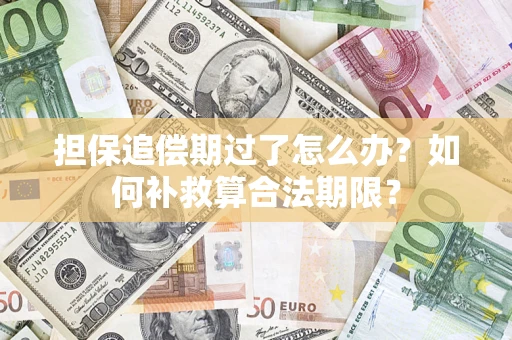 济南担保追偿期过了怎么办？如何补救算合法期限？