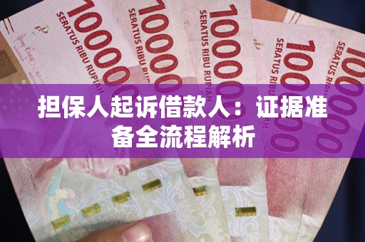 济南担保人起诉借款人：证据准备全流程解析