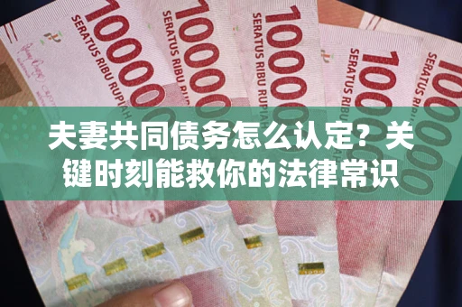 济南夫妻共同债务怎么认定？关键时刻能救你的法律常识